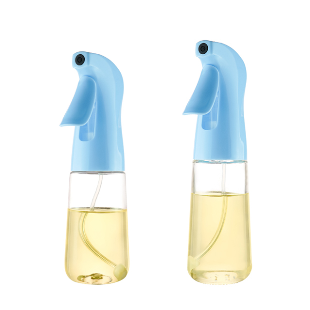 Blue continuous spray bottle